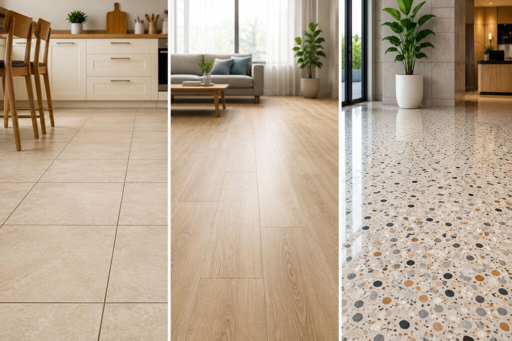 Ceramic vs Vinyl vs Terrazzo: Which Floor Is Easiest to Maintain?